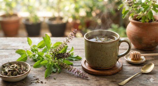 Dried Tulsi Tea Leaves (Holy Basil) 50g